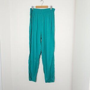 Eric Alexandre Emerald Y2K Pants Casual Elastic High Waist Retro Eur 44 NWOT